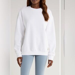 VUORI Restore 2.0 Oversized Sweatshirt in White XL